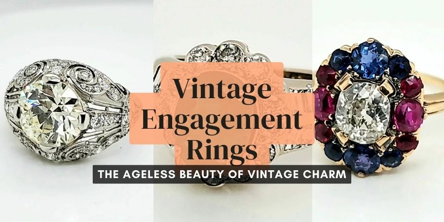 vintage engagement rings with enduring elegance