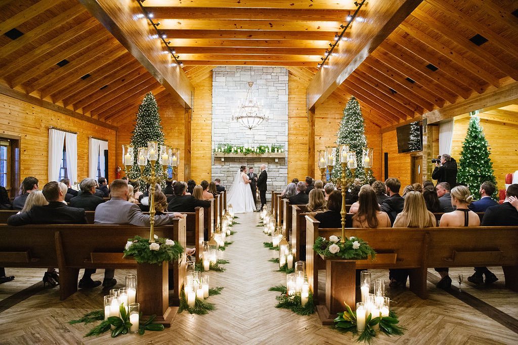 candles church wedding aisle decoration ideas